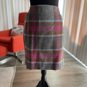 Boden Classic A-line Skirt w/pockets, British Tweed.  US size 10R, UK size 12R.